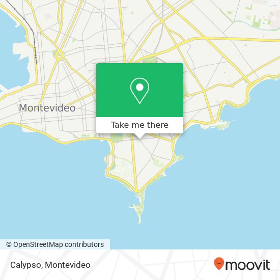 Calypso, Echeverría Punta Carretas, Montevideo, 11300 map