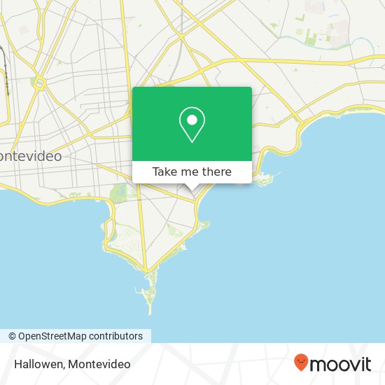 Mapa de Hallowen, Alejandro Chucarro Pocitos, Montevideo, 11300