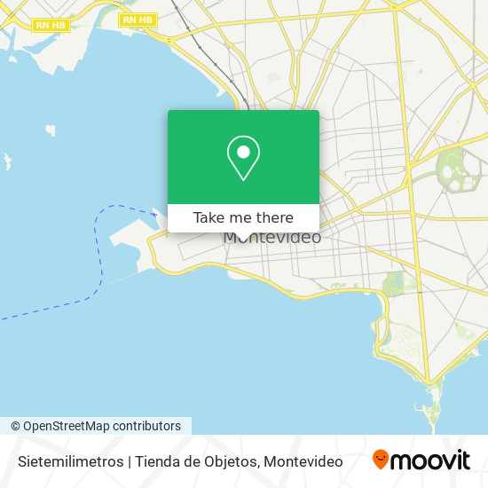 Sietemilimetros | Tienda de Objetos map
