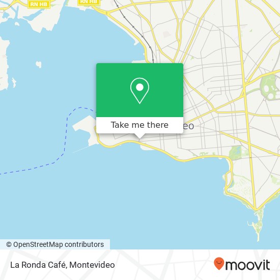 La Ronda Café, Ciudadela Ciudad Vieja, Montevideo, 11100 map