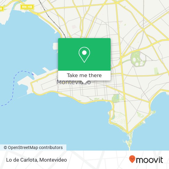 Lo de Carlota, Santiago de Chile Centro, Montevideo, 11200 map