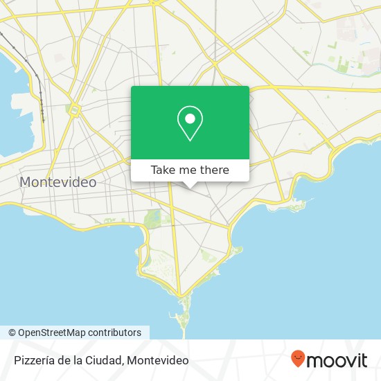 Pizzería de la Ciudad, Avenida Brasil Pocitos, Montevideo, 11300 map