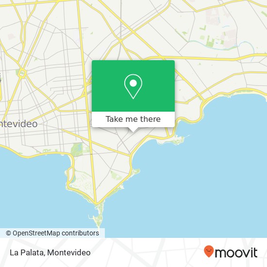 Mapa de La Palata, Boulevard 26 de Marzo Pocitos, Montevideo, 11300