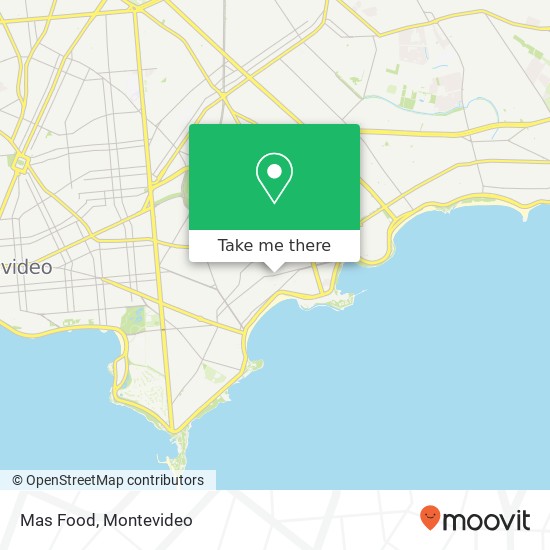 Mas Food, Boulevard 26 de Marzo Pocitos, Montevideo, 11300 map