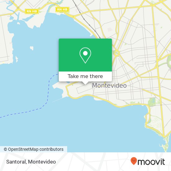 Santoral, Ituzaingó Ciudad Vieja, Montevideo, 11000 map