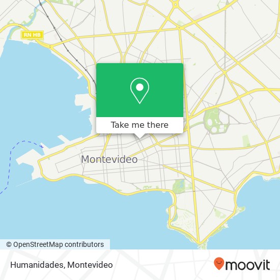 Humanidades, Magallanes Cordón, Montevideo, 11200 map