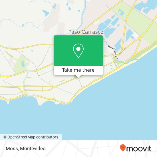 Moss, Avenida Doctor Alfredo Arocena Carrasco, Montevideo, 11500 map