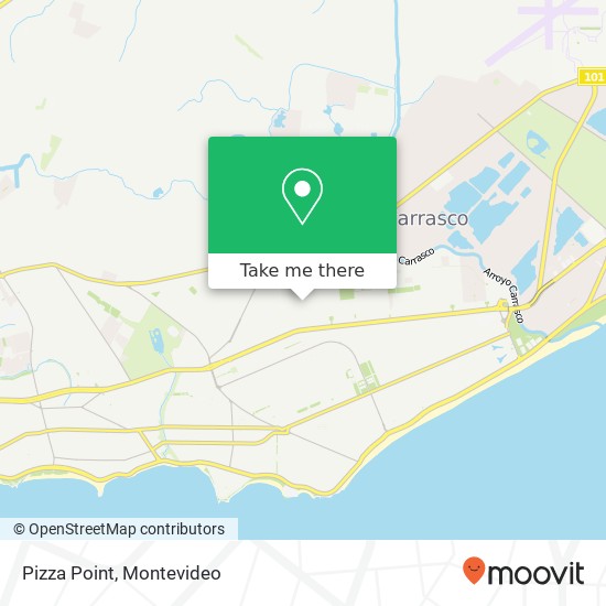 Pizza Point, 2289BIS Avenida Jaime Cooper Carrasco Norte, Montevideo, 11500 map