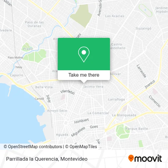 Parrillada la Querencia map