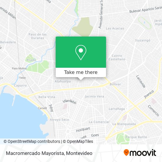 Macromercado Mayorista map