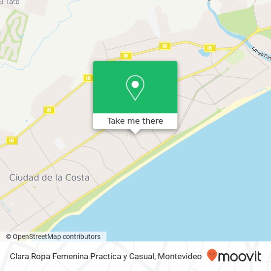 Clara Ropa Femenina Practica y Casual, Jagüel Lomas de Solymar, Canelones, 15006 map