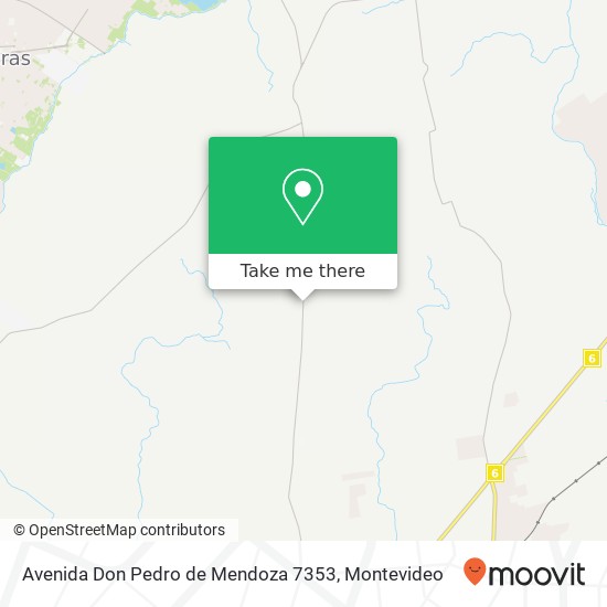 Avenida Don Pedro de Mendoza 7353 map