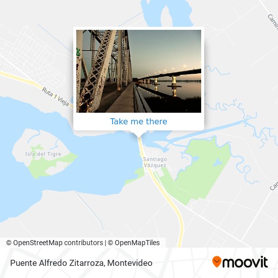 Mapa de Puente Alfredo Zitarroza