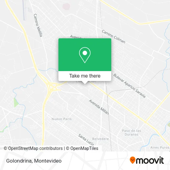 Mapa de Golondrina