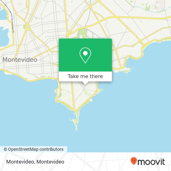 Mapa de Montevideo