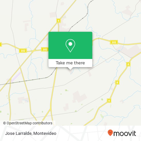 Jose Larralde map