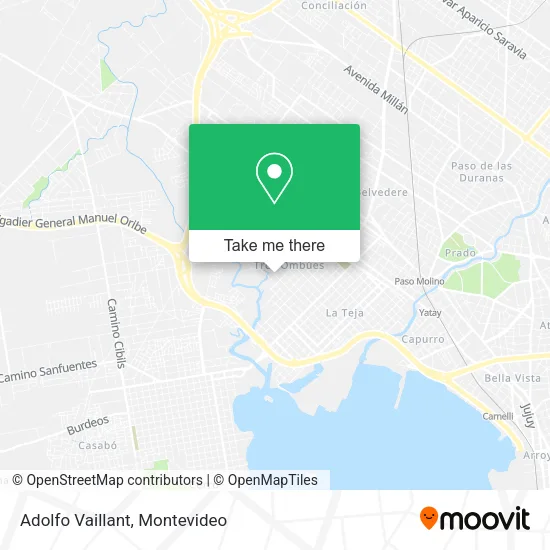 Adolfo Vaillant map