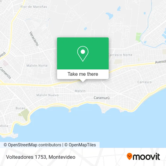 Volteadores 1753 map