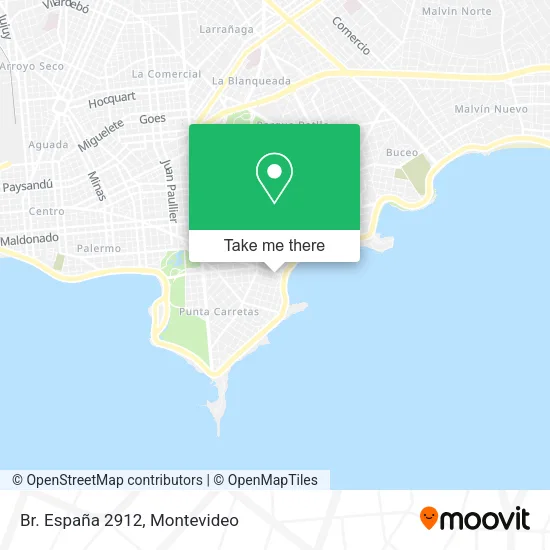 Mapa de Br. España 2912