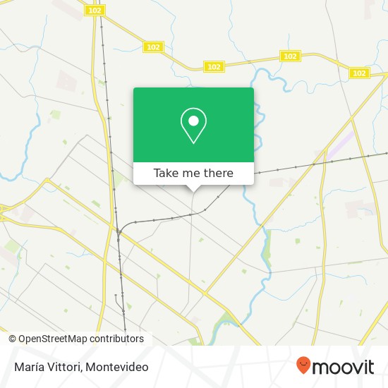 María Vittori map