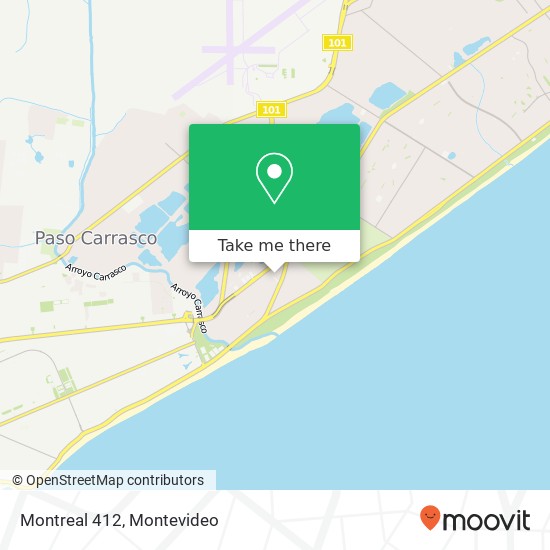 Mapa de Montreal 412