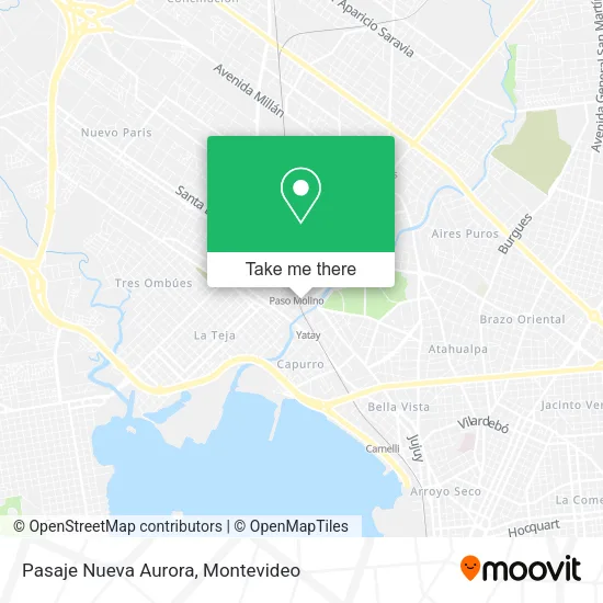 Mapa de Pasaje Nueva Aurora