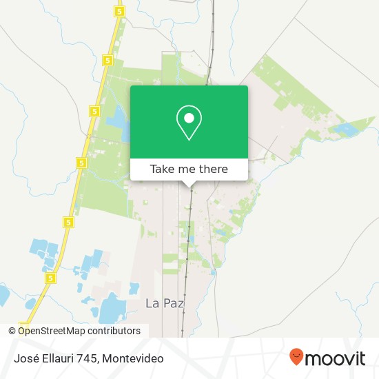 José Ellauri 745 map