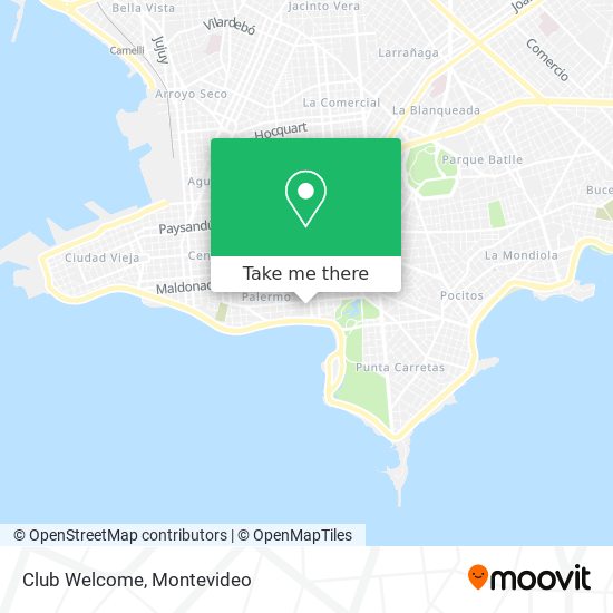 Club Welcome map