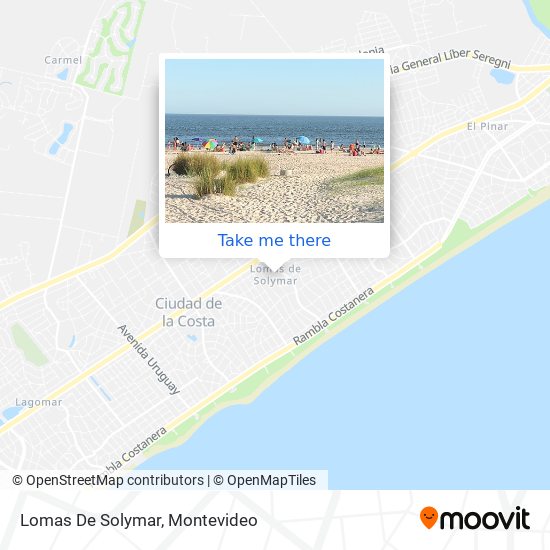 Lomas De Solymar map