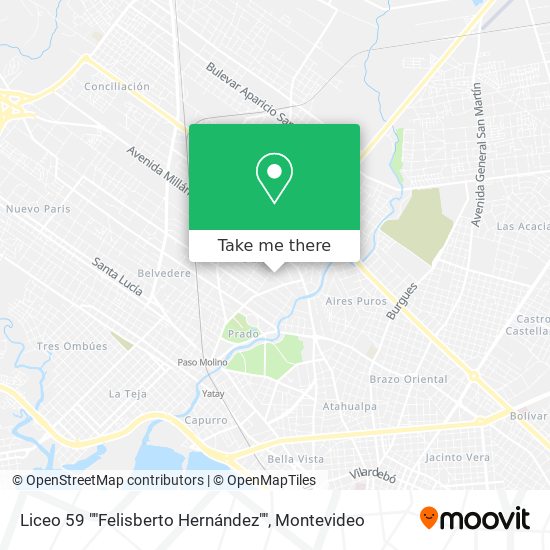 Liceo 59 ""Felisberto Hernández"" map