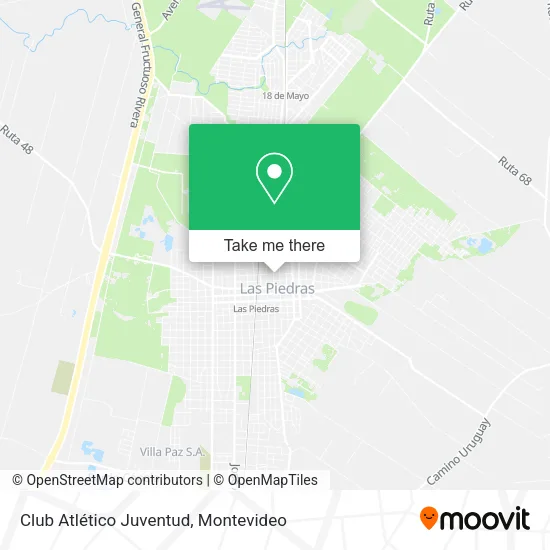 Mapa de Club Atlético Juventud