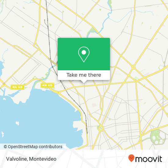 Valvoline map