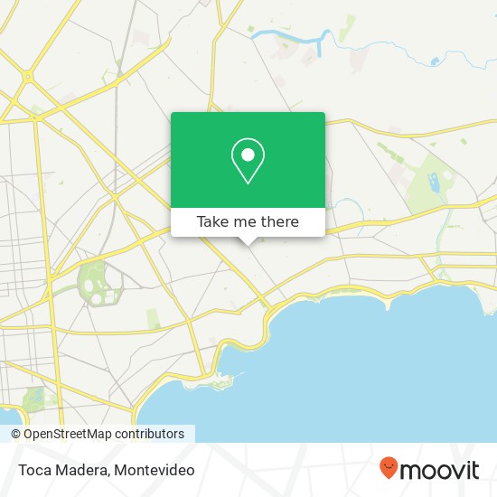 Toca Madera map