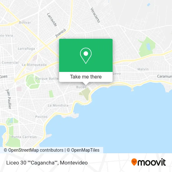 Liceo 30 ""Cagancha"" map