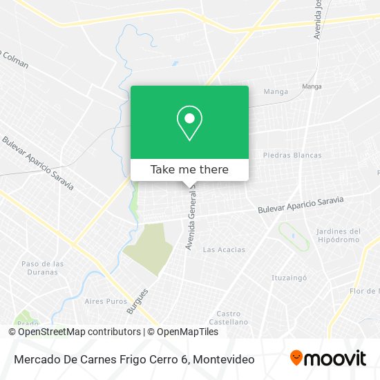 Mercado De Carnes Frigo Cerro 6 map