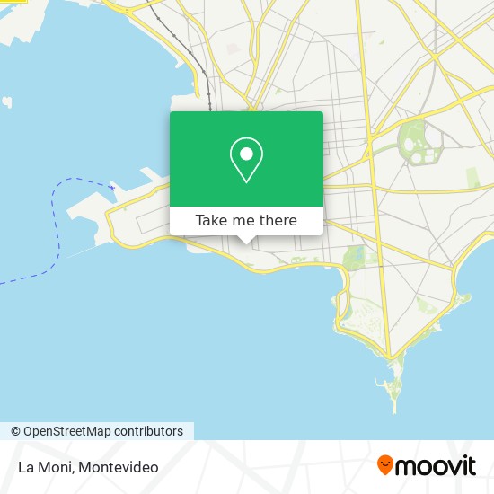 La Moni map