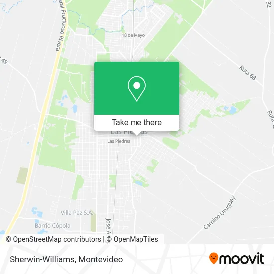 Sherwin-Williams map