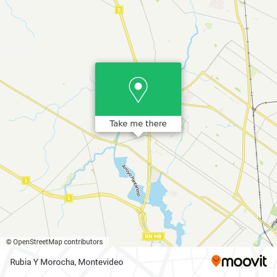 Rubia Y Morocha map