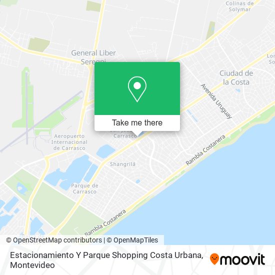 Estacionamiento Y Parque Shopping Costa Urbana map