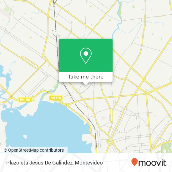 Plazoleta Jesus De Galindez map