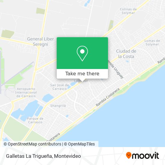 Galletas La Trigueña map