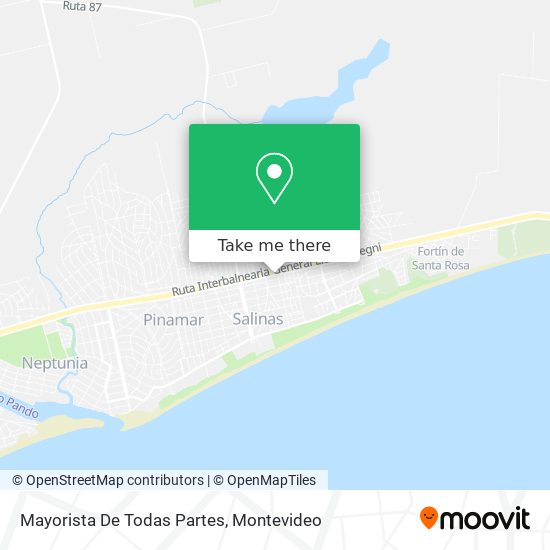 Mayorista De Todas Partes map