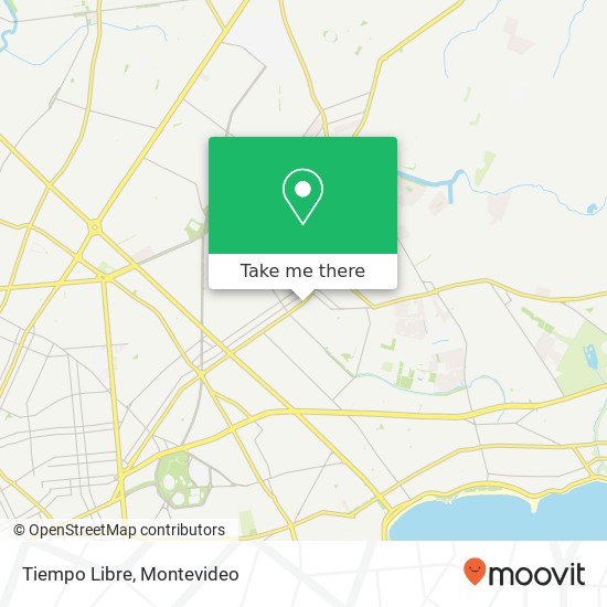 Tiempo Libre map