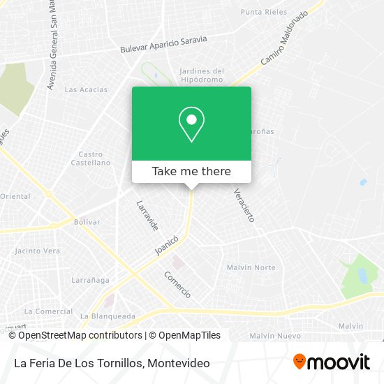 La Feria De Los Tornillos map