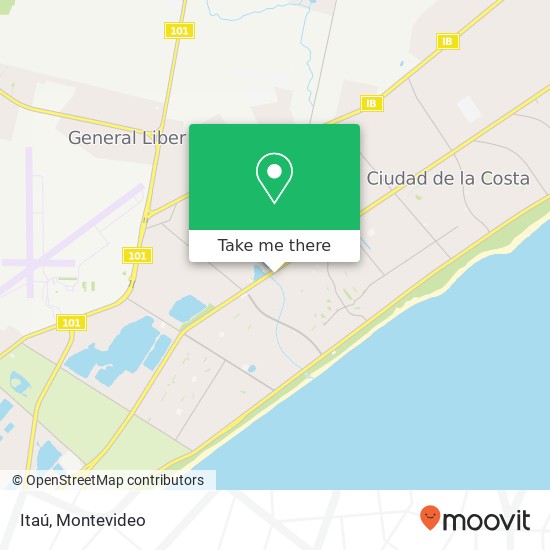 Itaú map