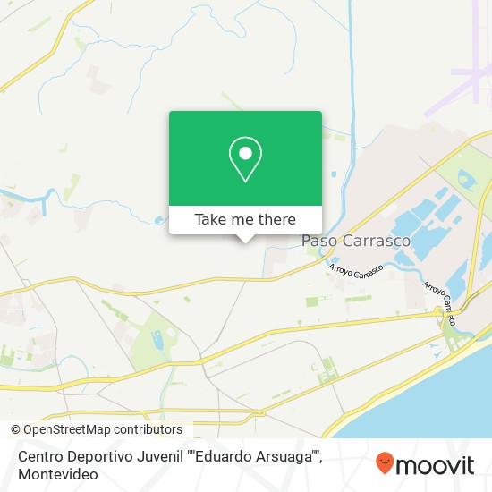 Centro Deportivo Juvenil ""Eduardo Arsuaga"" map