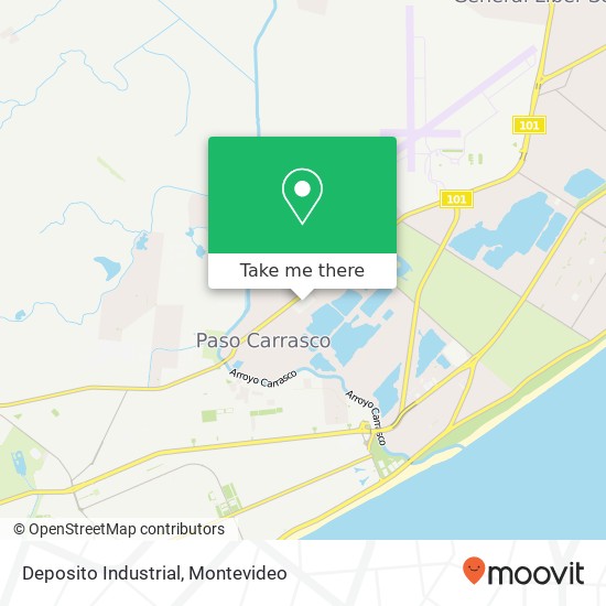 Deposito Industrial map