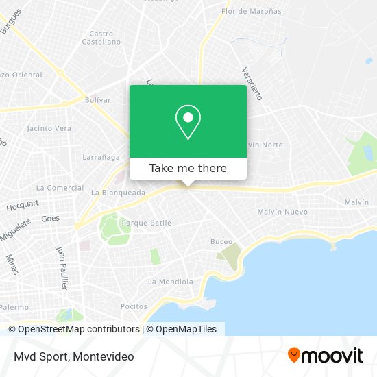 Mvd Sport map