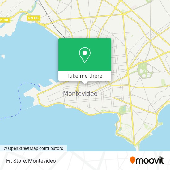 Fit Store map