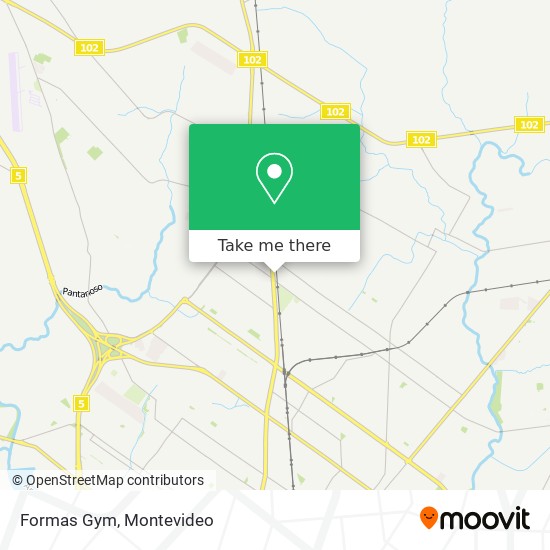 Formas Gym map